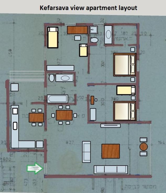 Kfar Saba View Apartment Kefar Sava Exterior foto